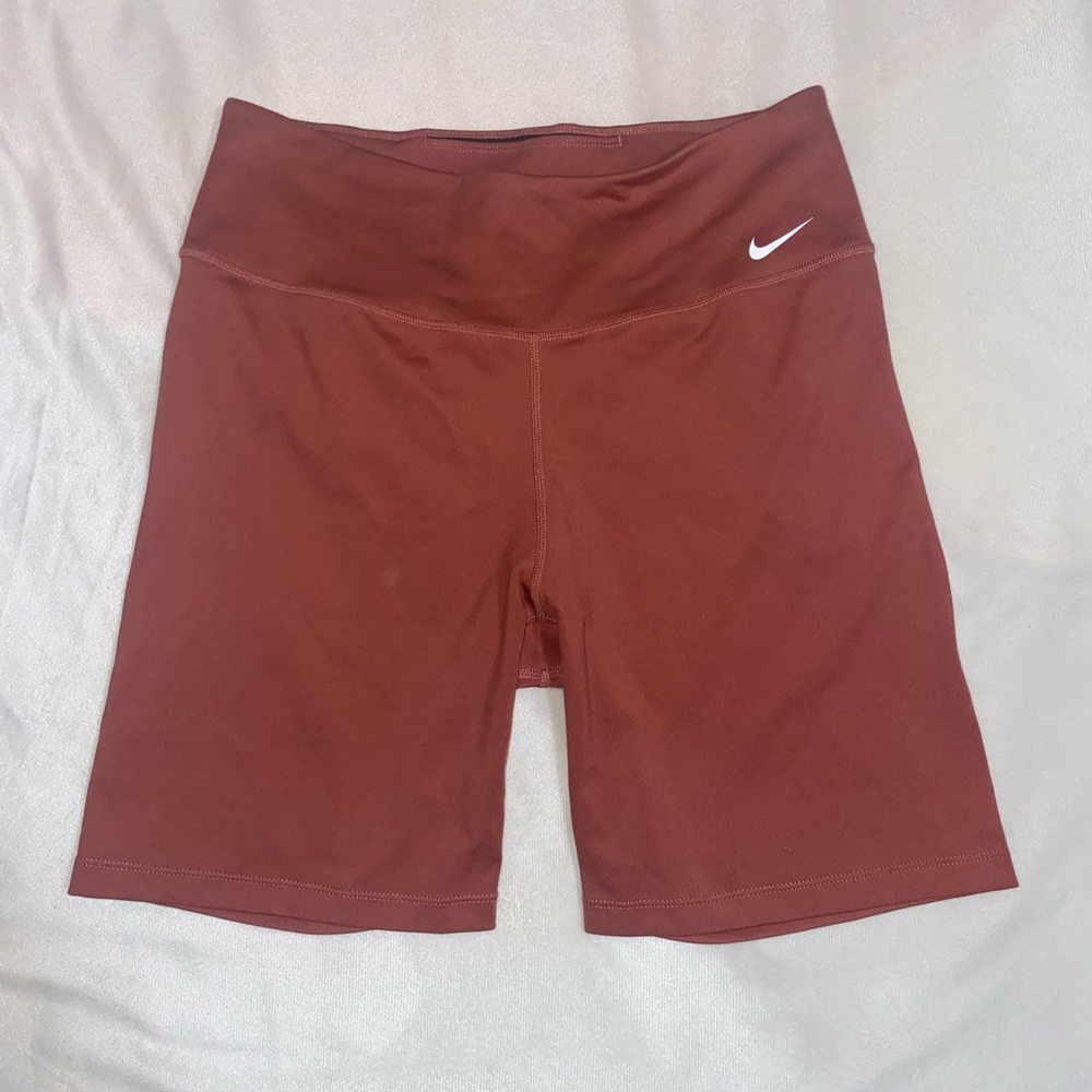 Nike Burnt Orange Bike Shorts